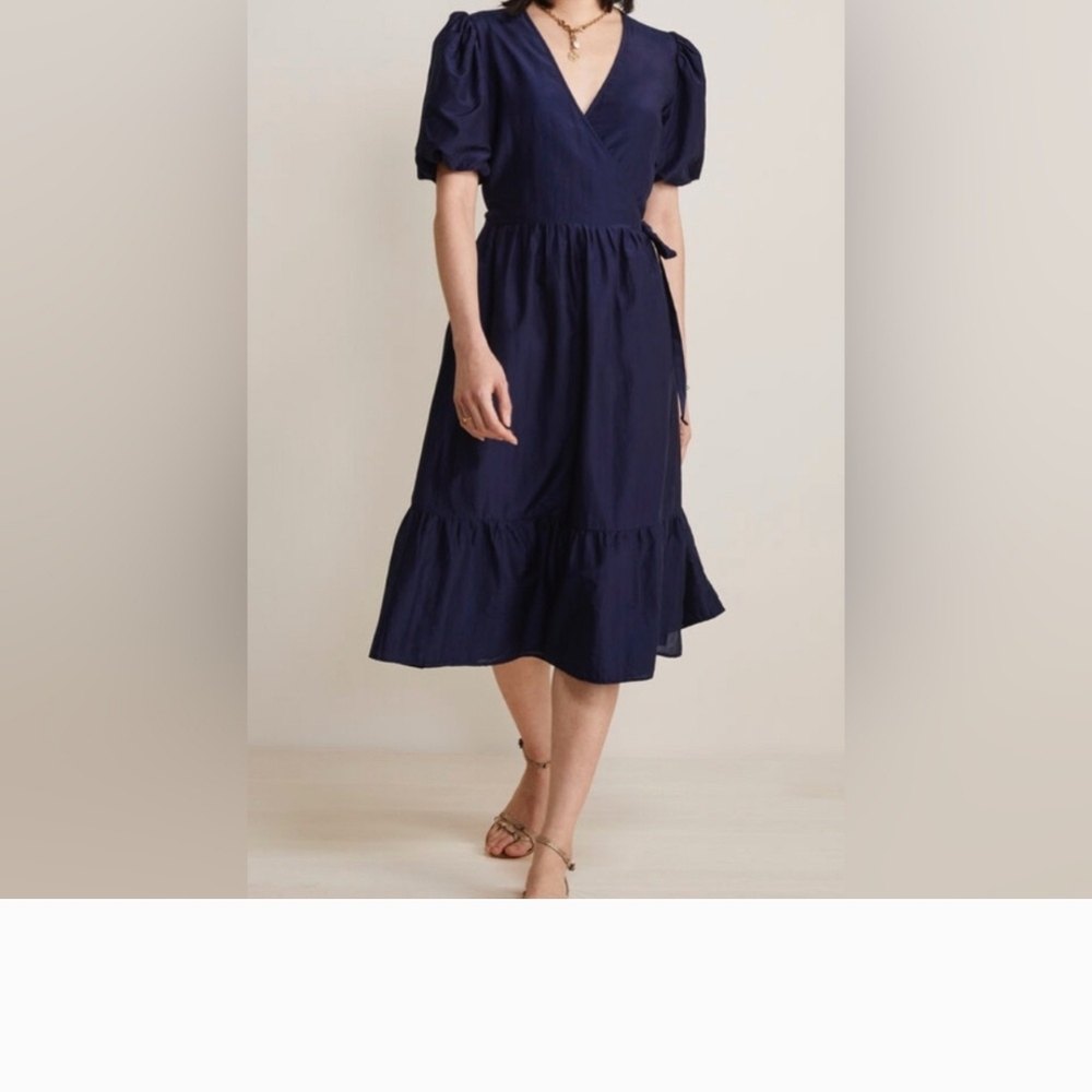 Elegant Navy Blue Dress